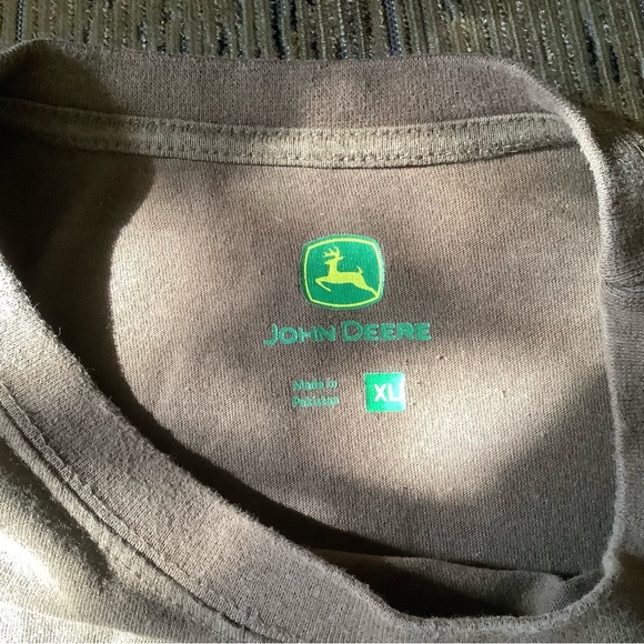 Property Of John Deere Farm Supply Long Sleeved Tee - Picture 3 of 3